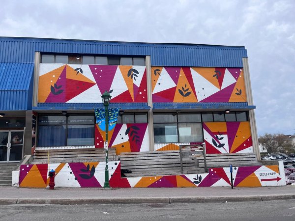 Mural artwork by Alex Davro - Street art in Hull, Ottawa, Ontario
