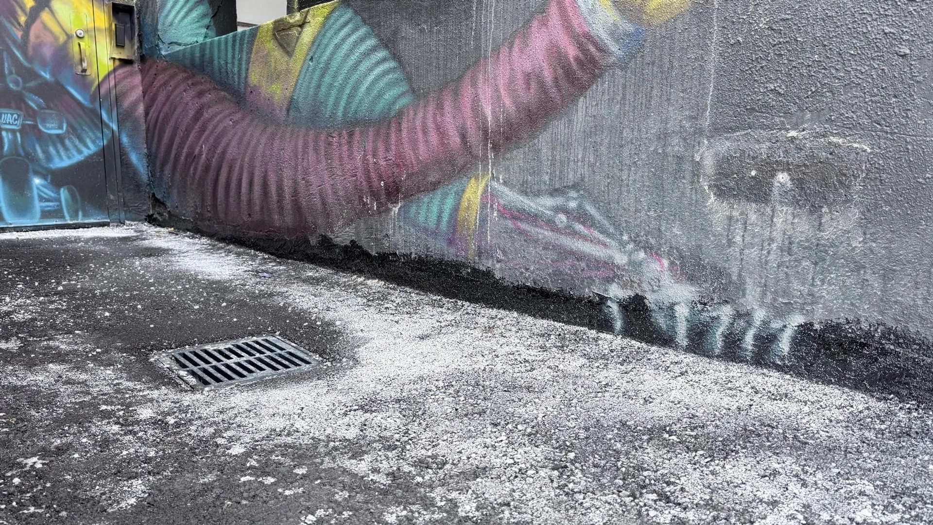 Graffiti Octobot by Martin Freundorfer - Mural in Hintonburg, Ontario