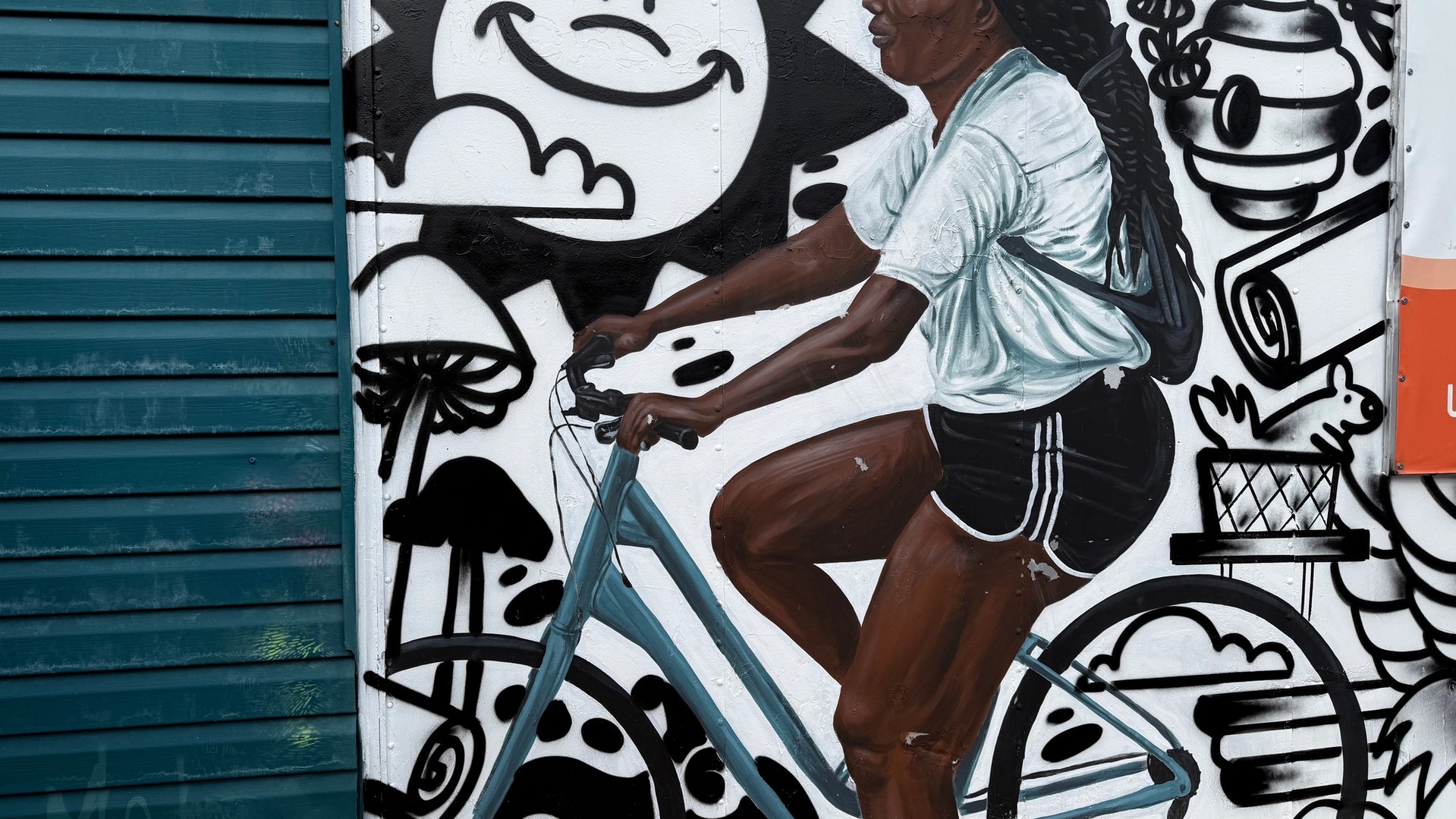 Inconnu mural in Centretown by Robert Lariviere (Falldown)