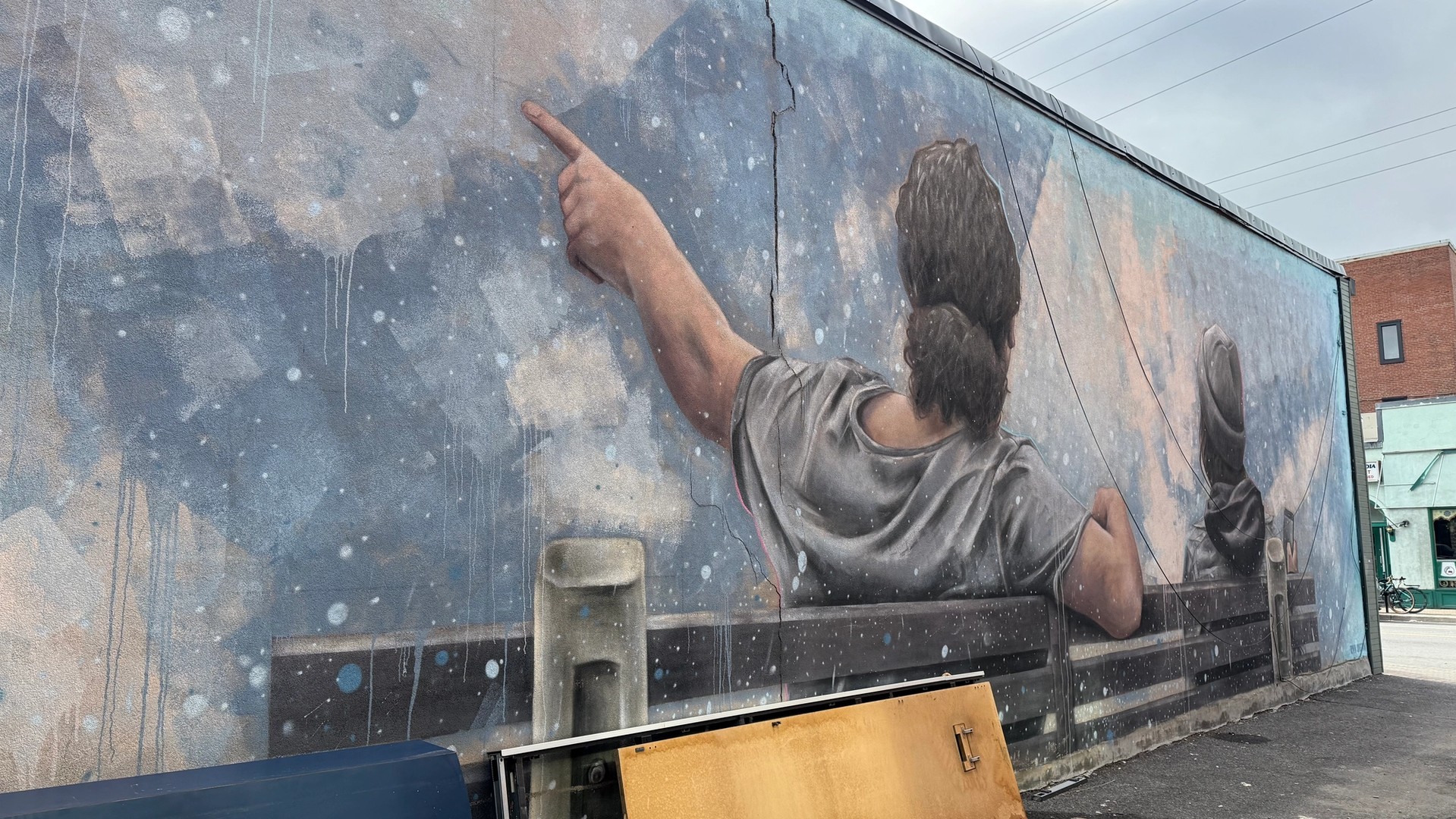 Vue depuis le banc mural in The Glebe by Ryan Smeeton