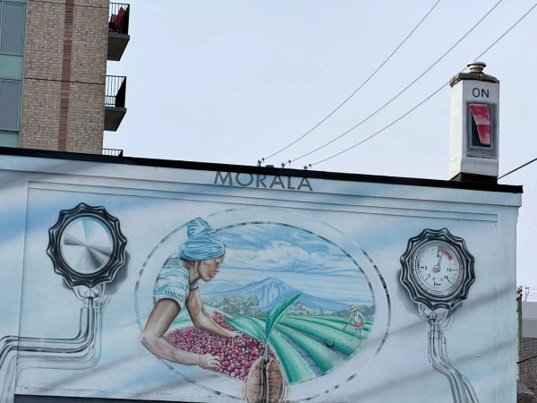 Mural artwork by Jocelyn Galipeau - Street art in Centretown, Ottawa, Ontario