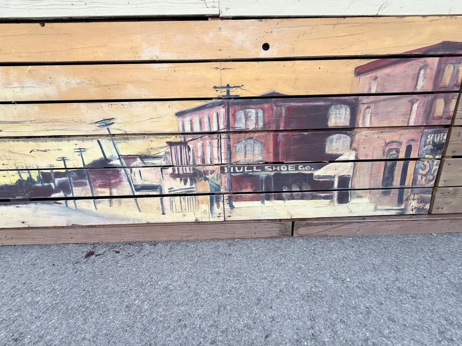 Lettre d'un gars de la shop by Alexander Deschênes - Street art mural in Hull, Ottawa, Ontario