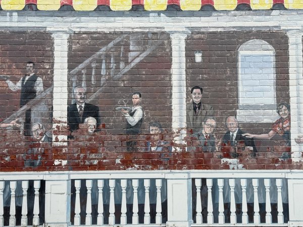 Vanier's Last Council street art mural photo 2