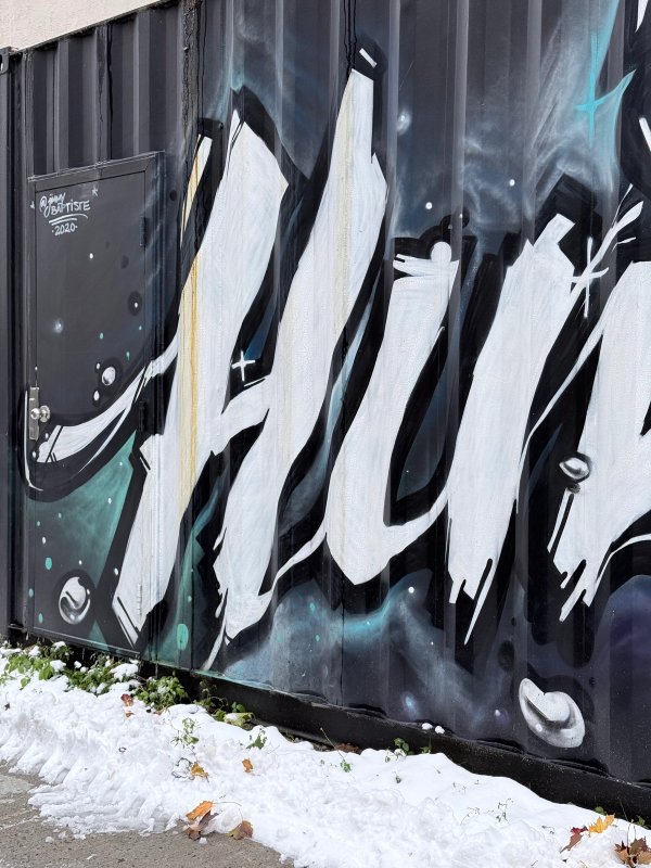 Be Humble street art mural photo 1