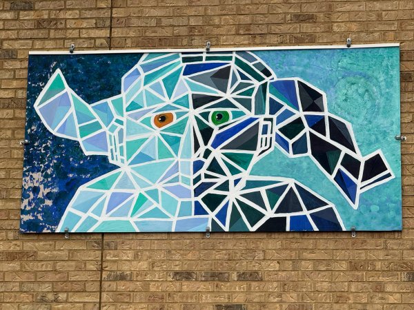 Inconnu street art mural photo 2