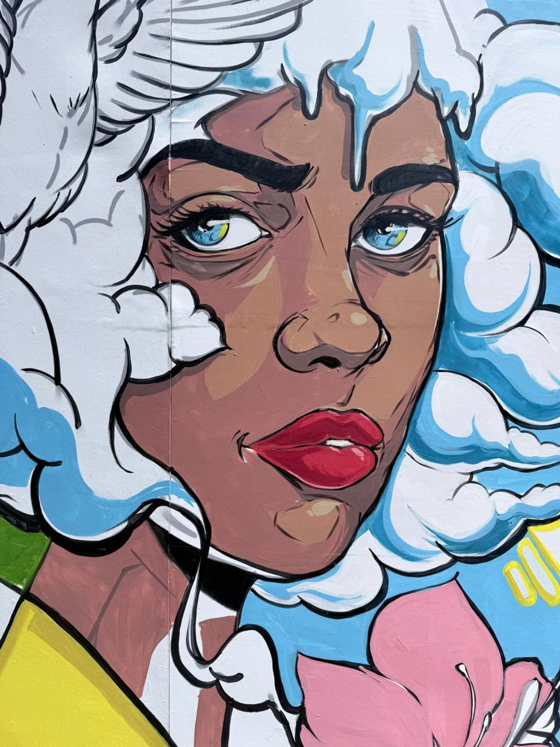Stronger Together by Jimmy Baptiste - Street art mural in Byward Market, Ottawa, Ontario