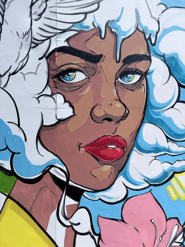 Stronger Together by Jimmy Baptiste - Street art mural in Byward Market, Ottawa, Ontario