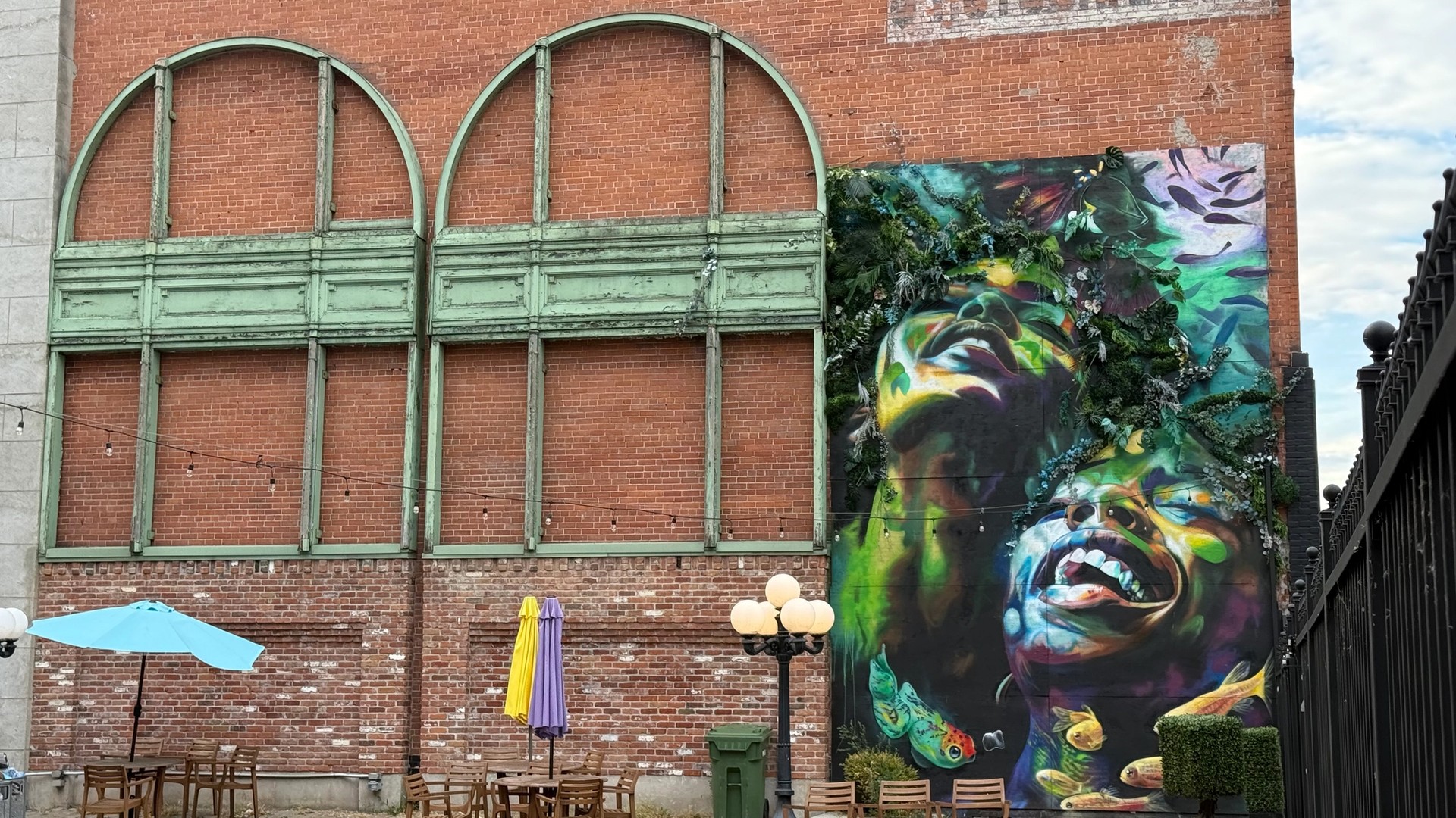 Inconnu mural in Centretown by Allan André