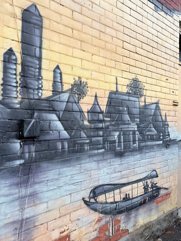 Phuket Royale Mural of Elephant in Chinatown, Ottawa