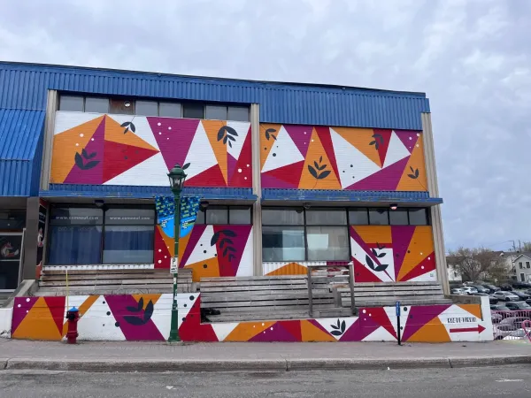 Mural by Alex Davro at Cycle Bertrand 140 by Alex Davro
