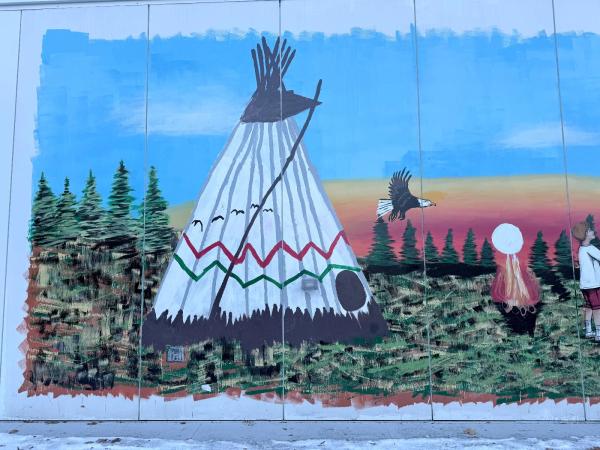 Untitled by Unknown - Mural in Chinatown, Ontario