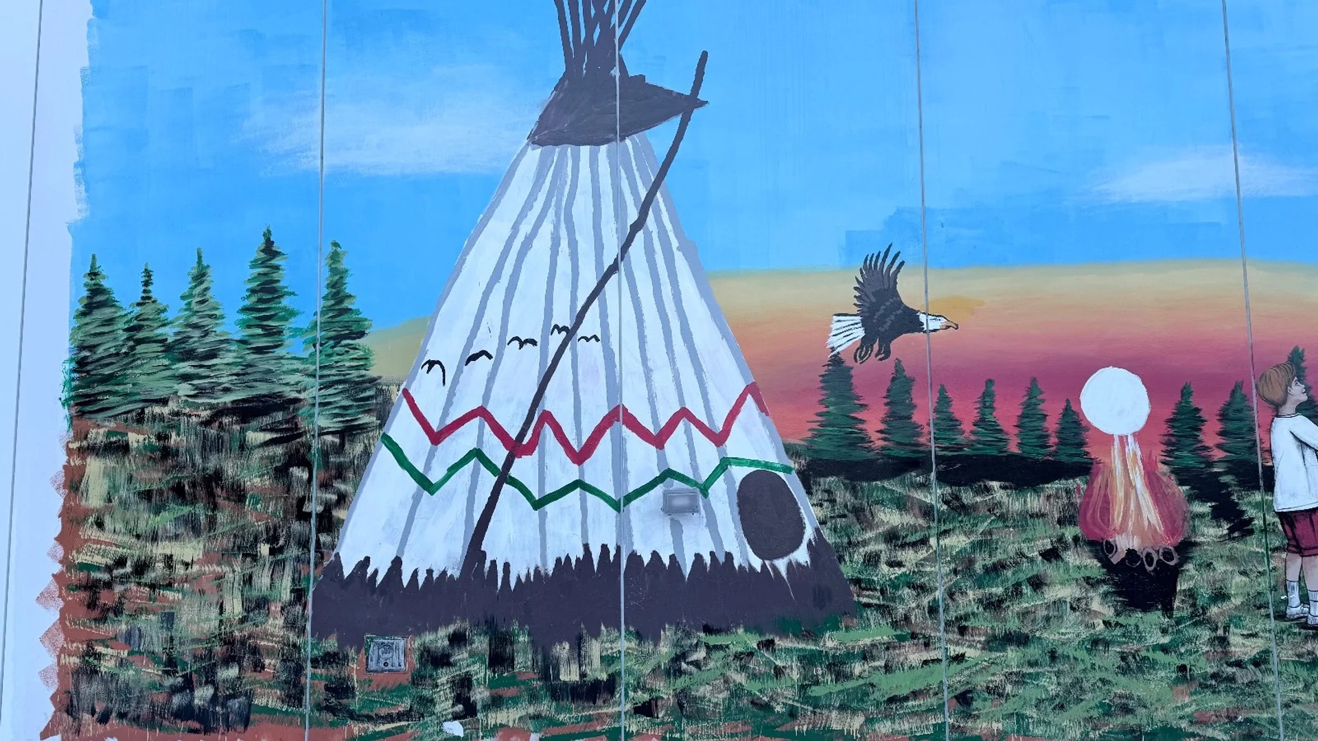 Untitled by Unknown - Mural in Chinatown, Ontario