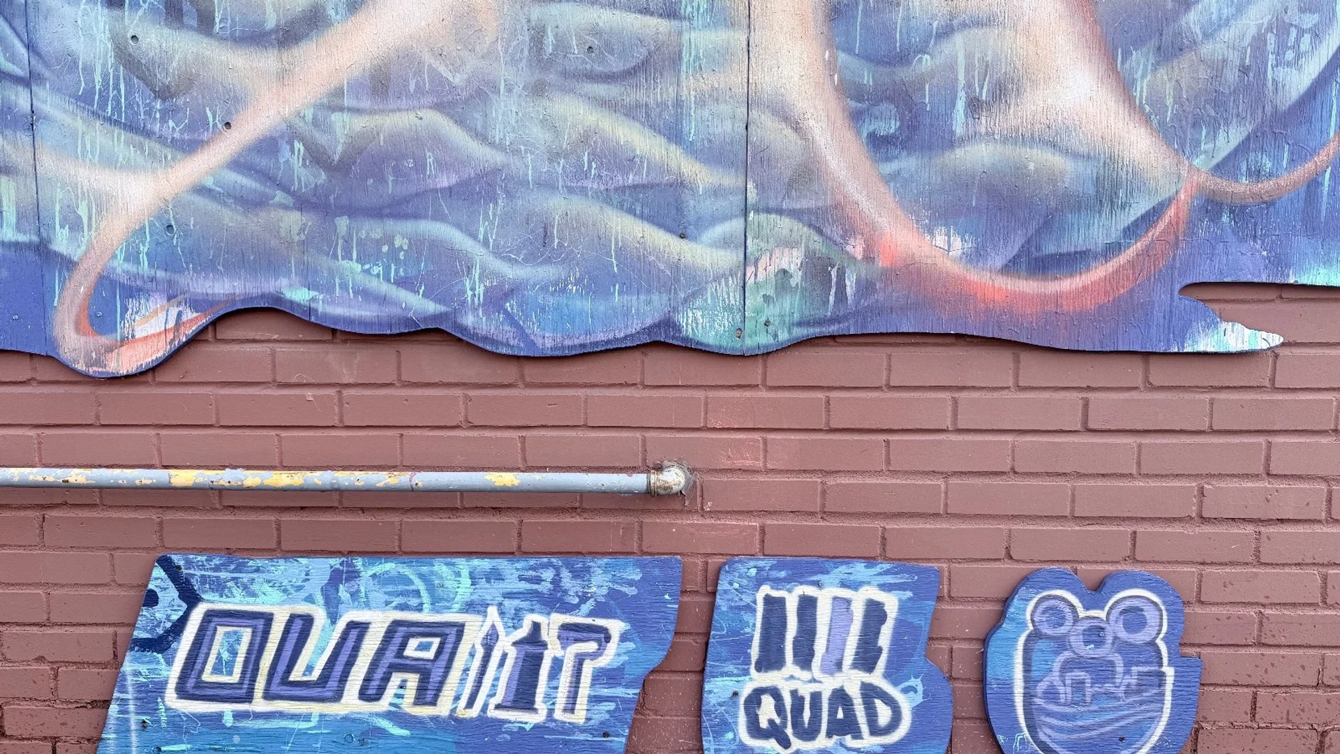 Untitled by Unknown - Mural in Wellington Village, Ontario