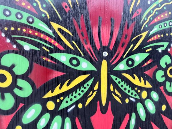 Urban street art in Byward Market, Ottawa - Mural photography by sssnakeboooy