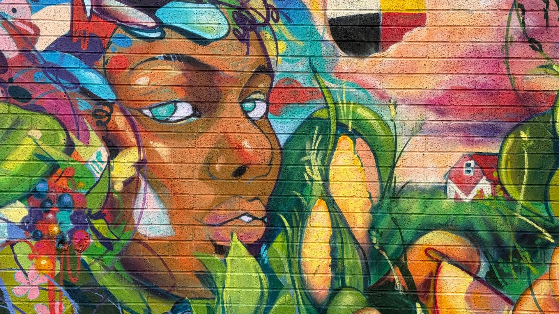 Fresque communautaire - Marché Byward mural in Lowertown by Jimmy Baptiste