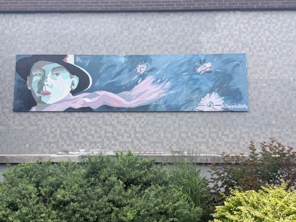 Public mural artwork in Hull, Ottawa - Street art scene