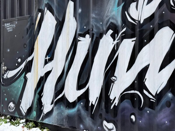 Be Humble street art mural photo 2