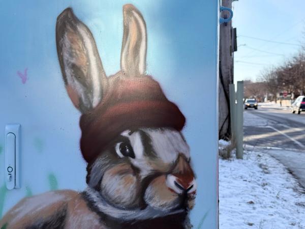 Untitled by Unknown - Mural in Hintonburg, Ontario