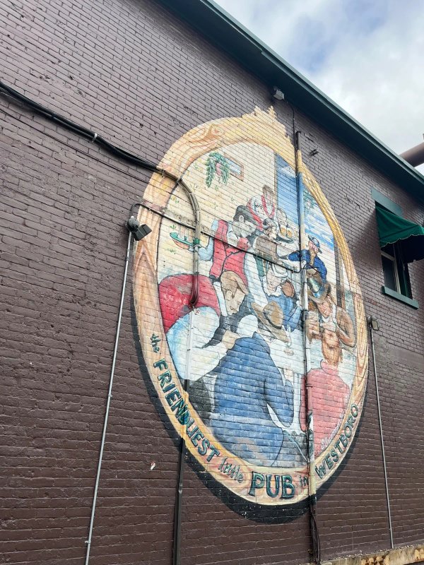 The Friendliest Little Pub in Westboro  by S Sammon - Mural in Laurentian View, Ontario