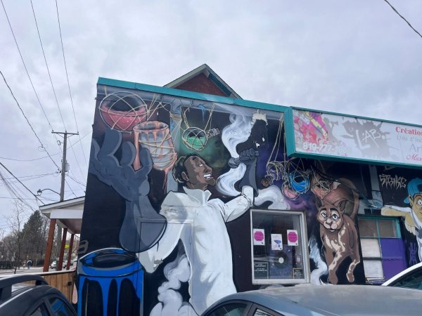 Vibrant street mural in Unknown, Ottawa, Ontario - Public art