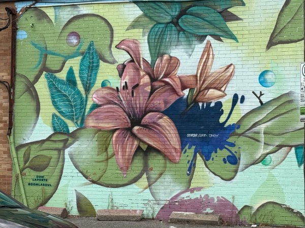 A Tribute To Our Front-Line Workers street art mural photo 3