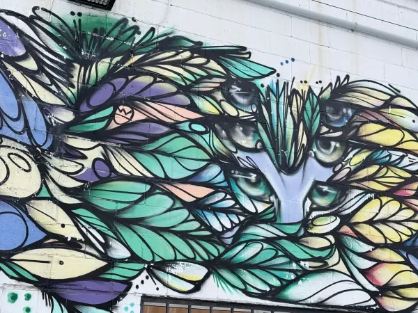 Mural by Mique Michelle at 131 Loretta Avenue North by Mique Michelle