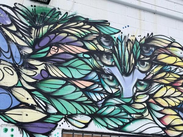 Untitled by Mique Michelle - Mural in Hintonburg, Ontario