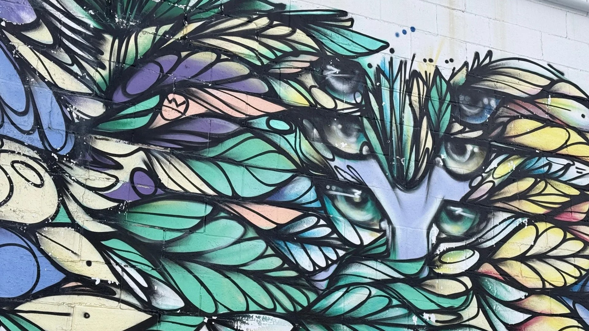 Untitled by Mique Michelle - Mural in Hintonburg, Ontario