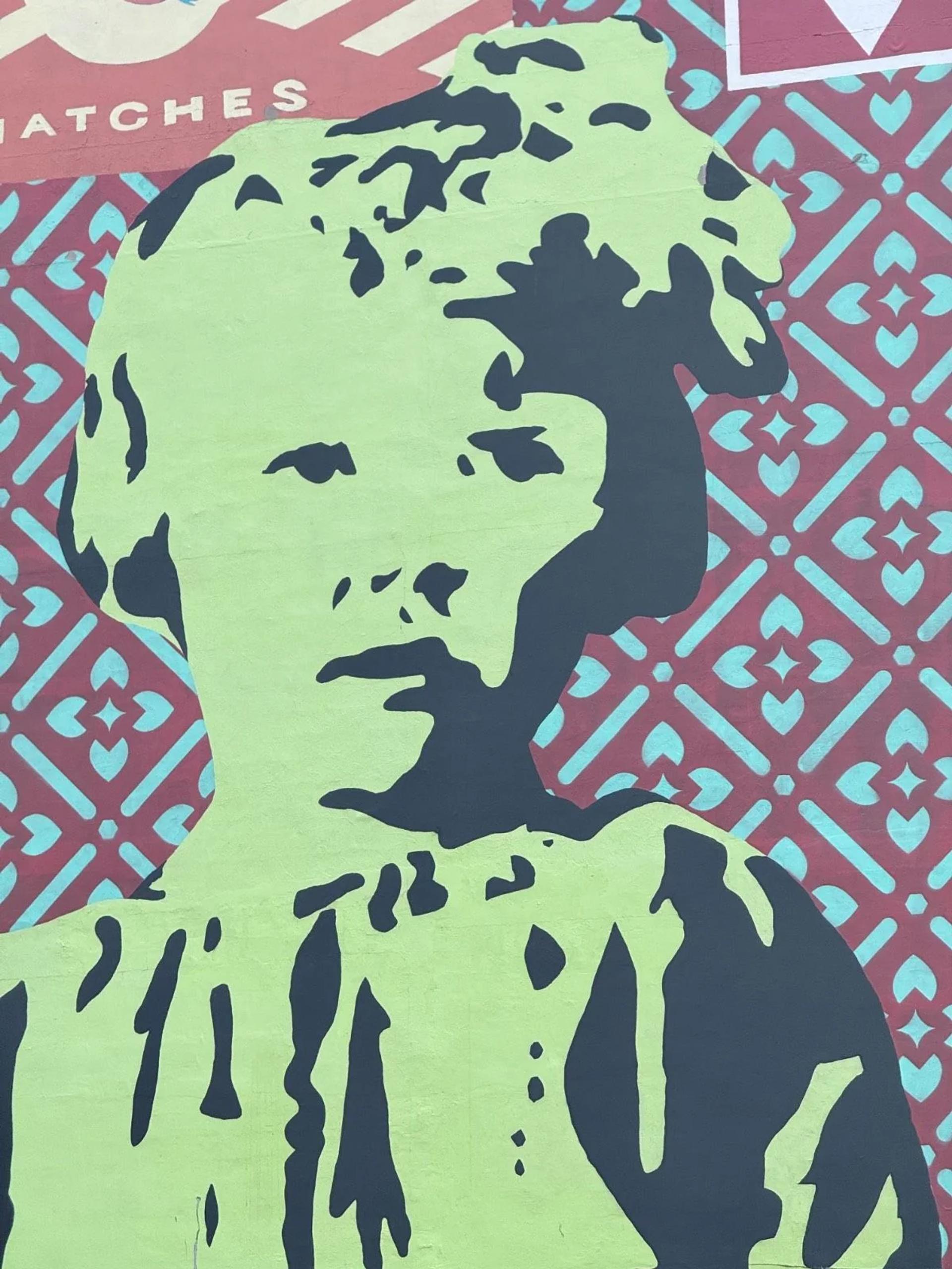 Traces by José Guénette - Street art mural in Hull, Ottawa, Ontario
