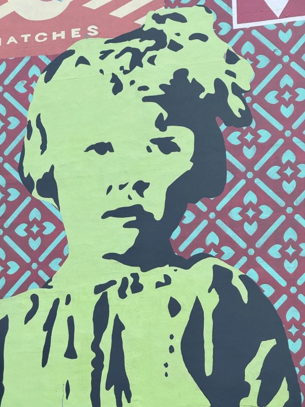 Traces by José Guénette - Street art mural in Hull, Ottawa, Ontario