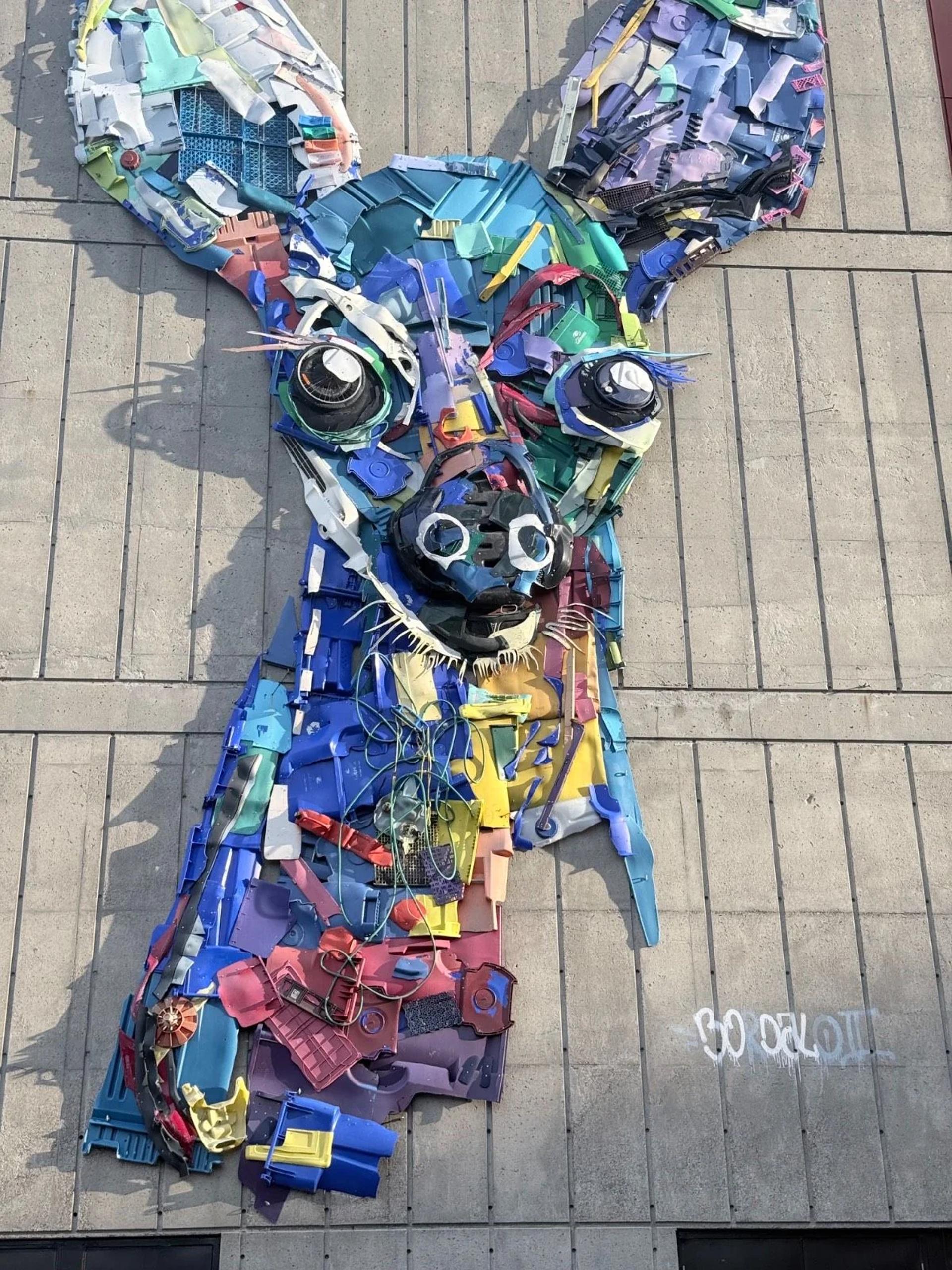 Public mural artwork in Hull, Ottawa - Street art scene