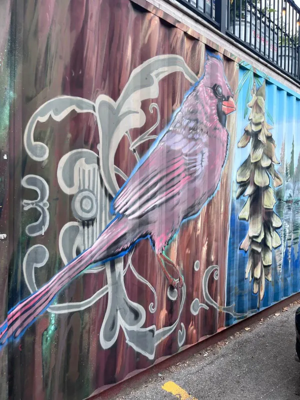 Murale par Rene-Pierre Beaudry (ARPi) au Cheshire Cat Pub 2193 by Rene-Pierre Beaudry (ARPi)