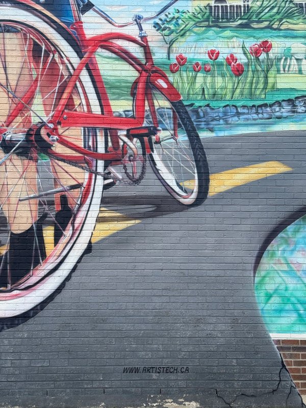 Groovy Glebe street art mural photo 2