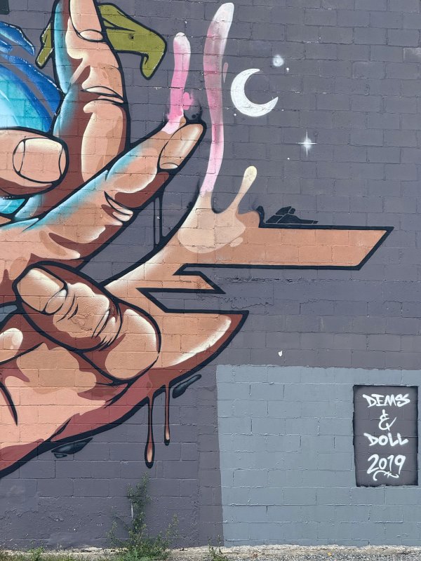 Unknown street art mural photo 2