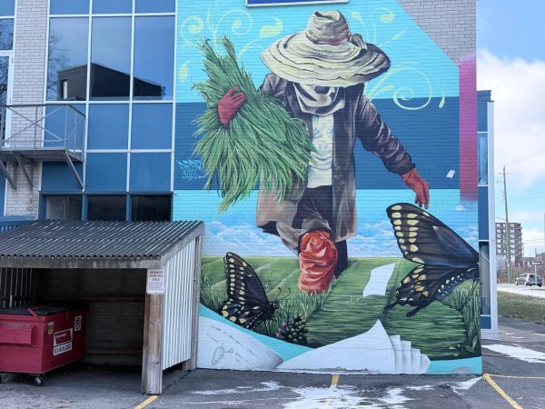 Untitled by Drippin Soul - Mural in Hintonburg, Ontario