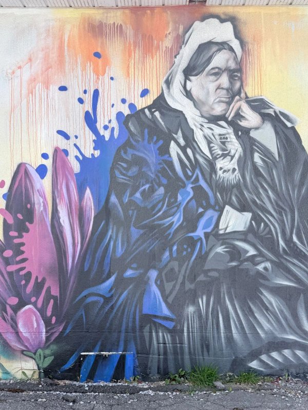 COMMEMORATION OF THE DESCHENES CENTENNIAL 2021 by Dom Laporte - Street art mural in Deschênes, Ottawa, Ontario