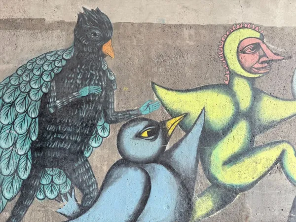 Murale au Highway 417 by Unknown / Inconnu