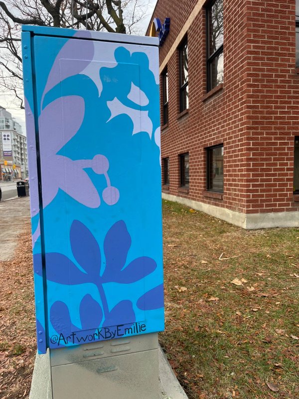 Untitled by Emilie Darlington  - Mural in Laurentian View, Ontario