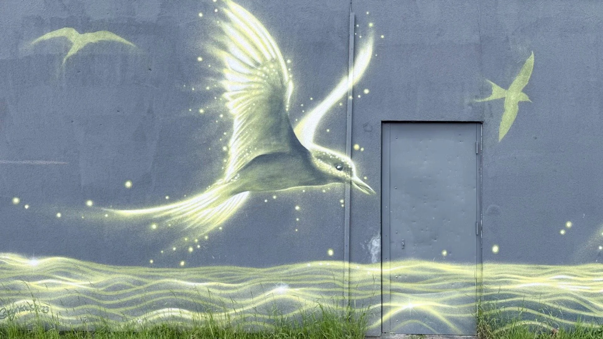 The nature of Deschenes by Marie-Rosa Szychowska - Street art mural in Deschênes, Ottawa, Ontario