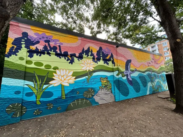 Peinture murale de la communauté de Wurtemburg by Stephanie Babij