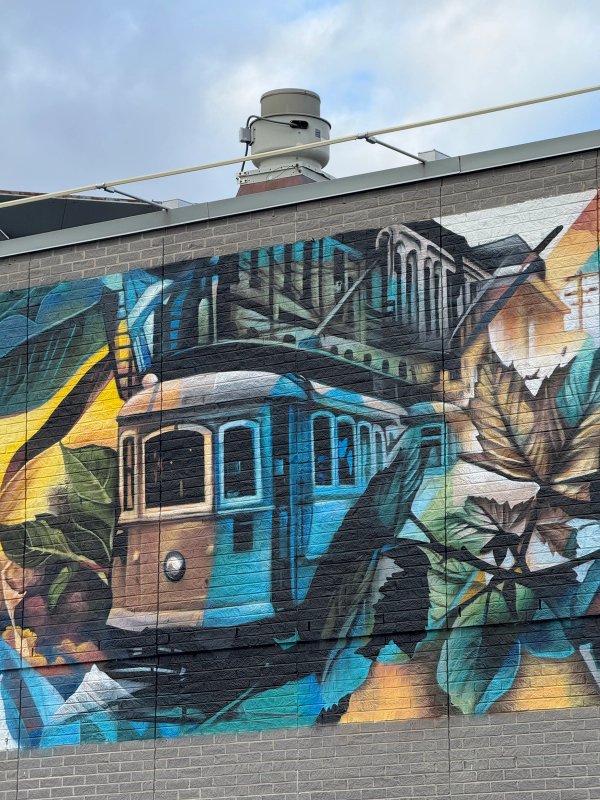 Metro Beechwood street art mural photo 2