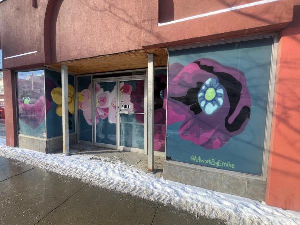 Untitled by Emilie Darlington - Mural in Centretown, Ontario