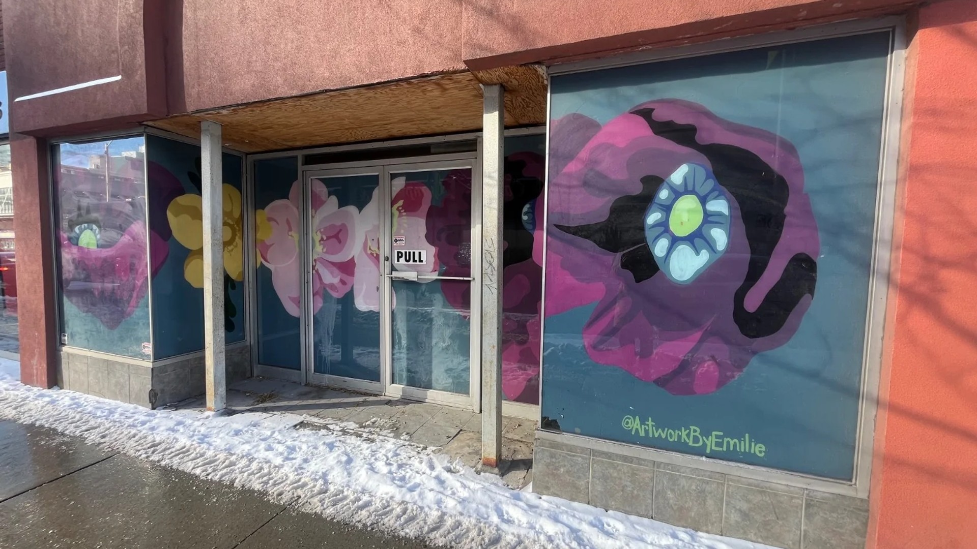 Untitled by Emilie Darlington - Mural in Centretown, Ontario