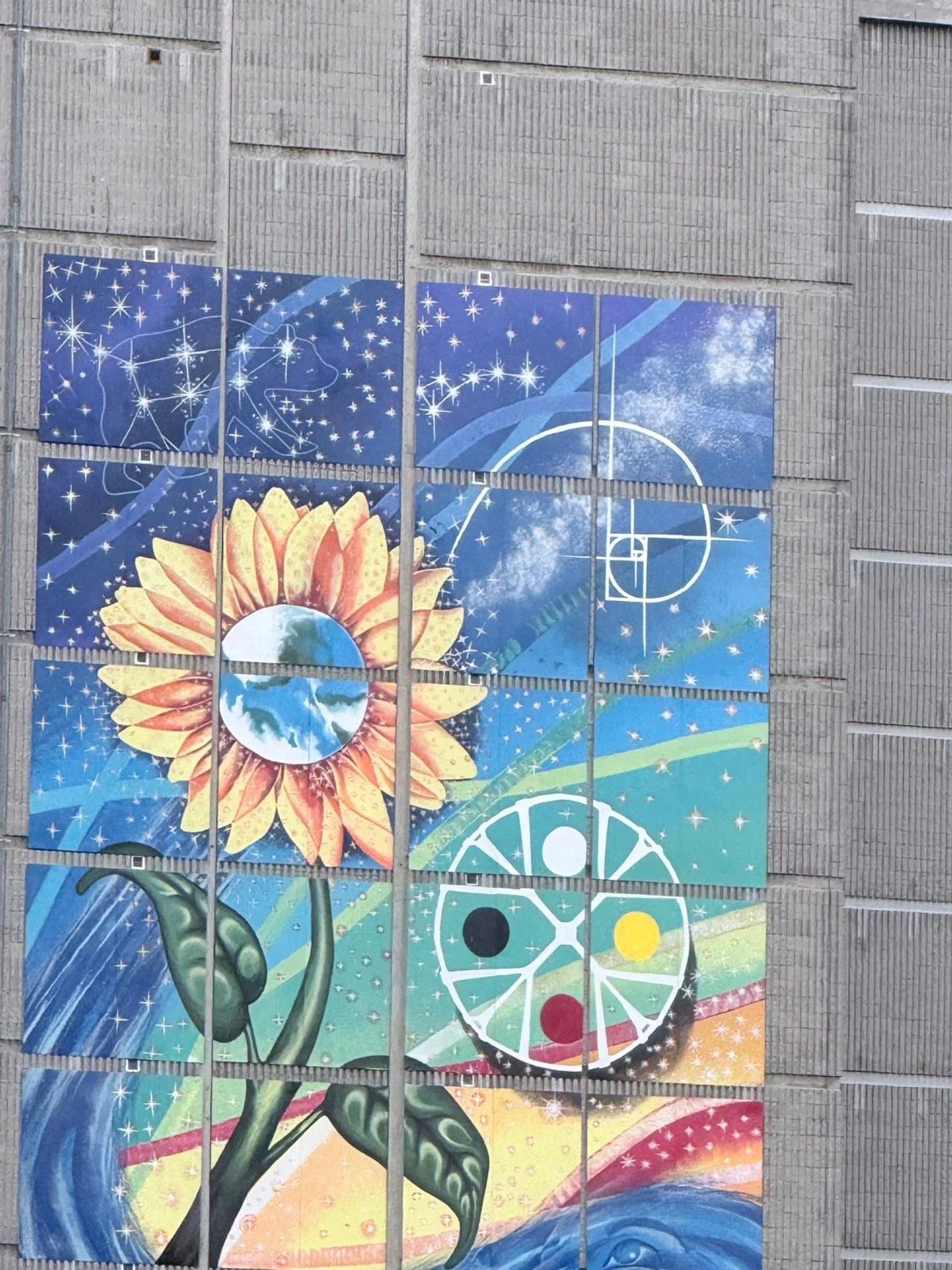 Wisdom Mural by Claudia Salguero - Street art mural in Capital, Ottawa, Ontario