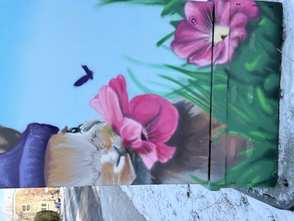 Untitled by Unknown - Mural in Hintonburg, Ontario