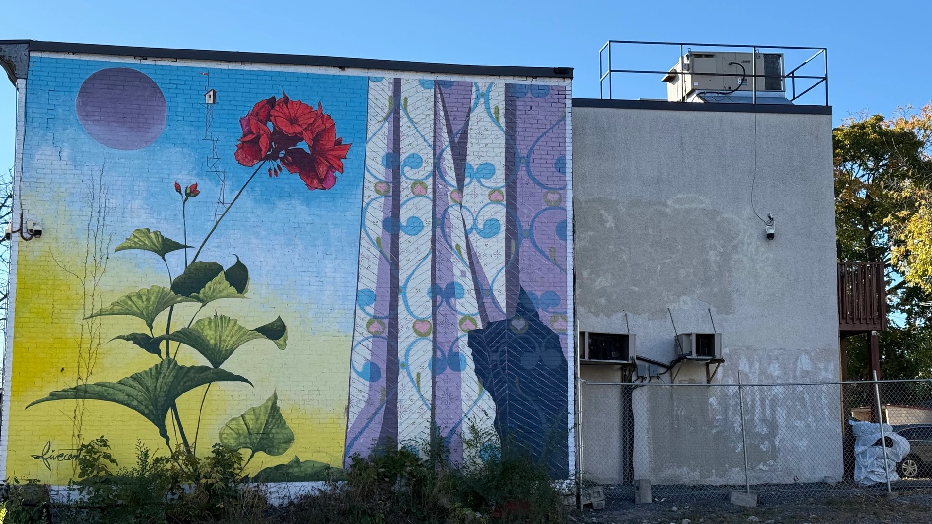 Inconnu mural in Centretown by Unknown / Inconnu