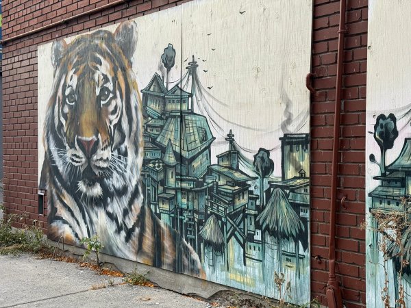 A Walk to the Jungle street art mural photo 6
