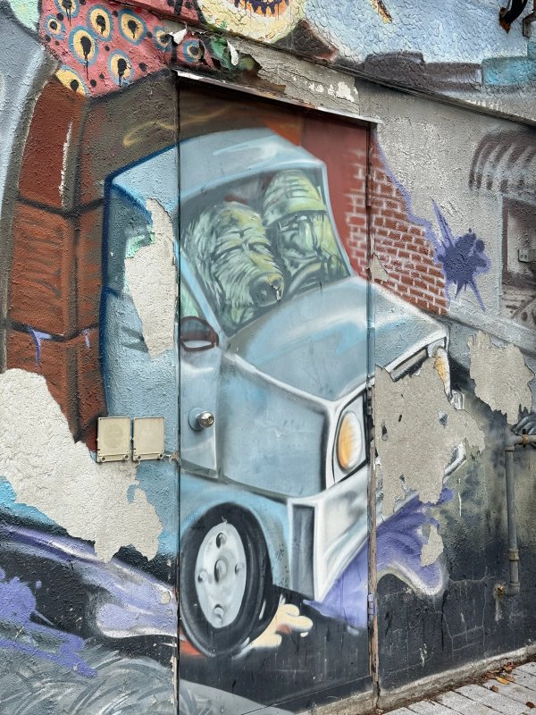 Unknown street art mural photo 1