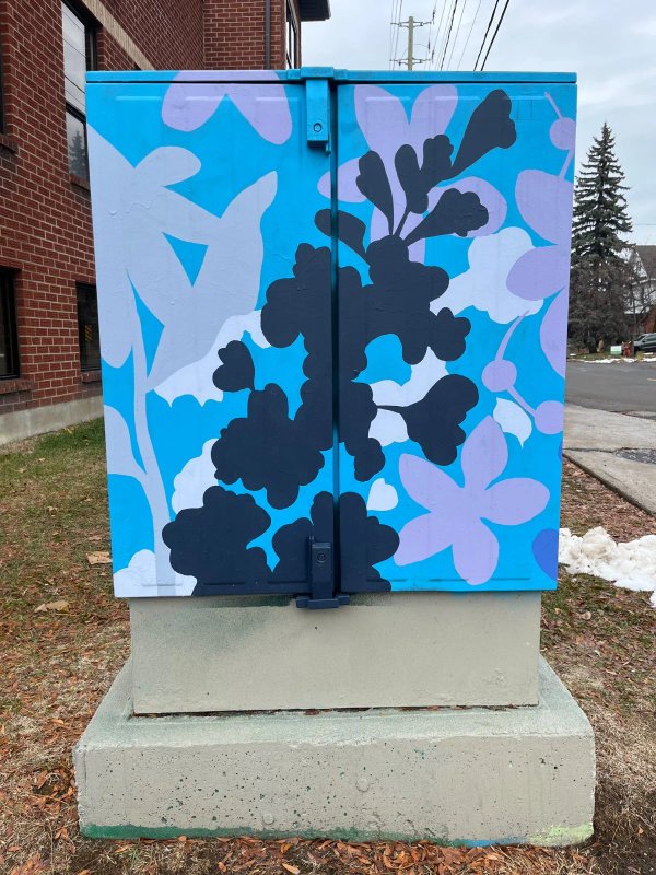 Untitled by Emilie Darlington  - Mural in Laurentian View, Ontario