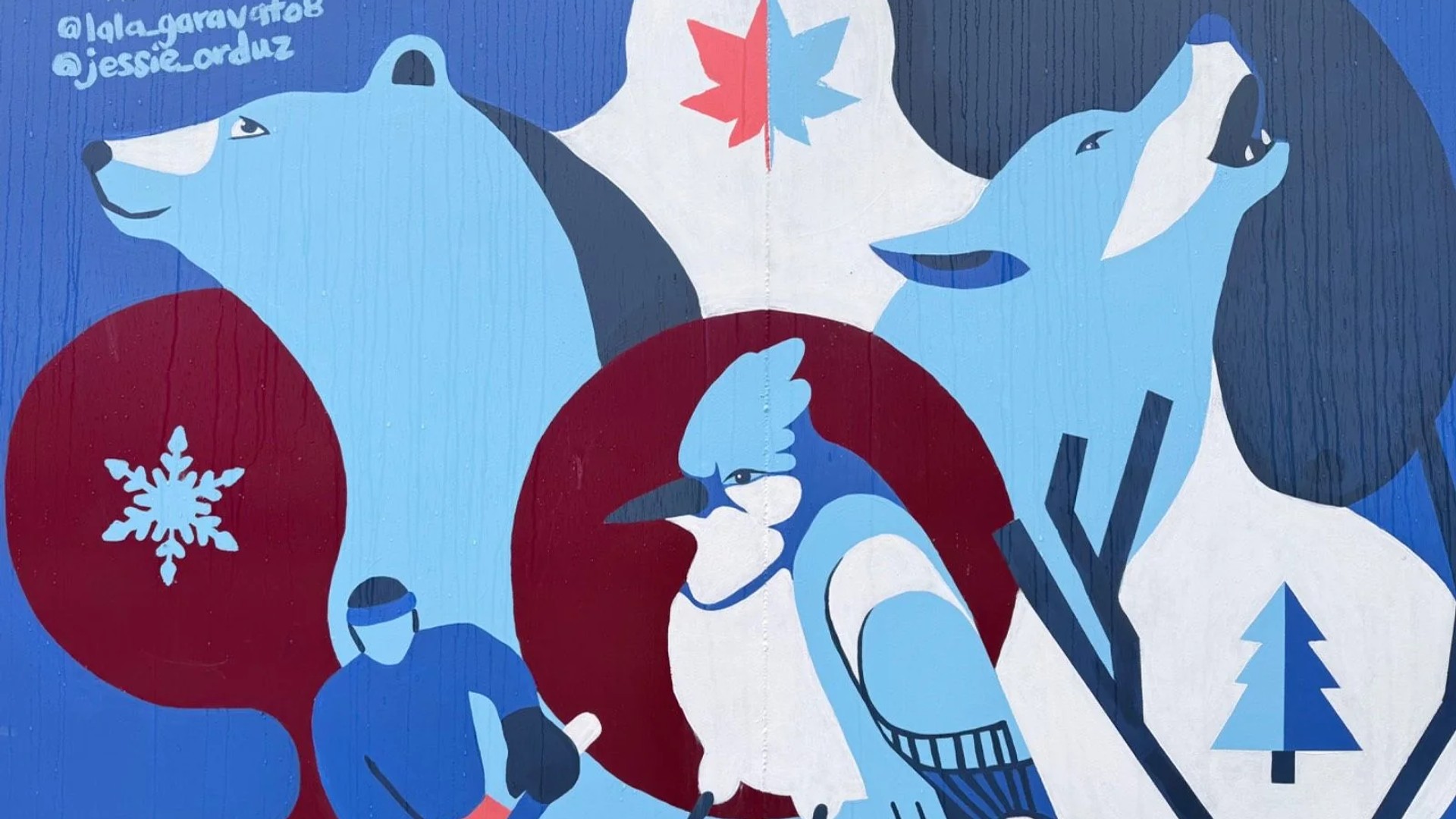 Urban street art in Byward Market, Ottawa - Mural photography by Lucia Garavito